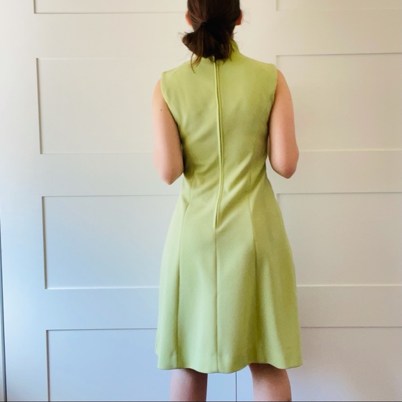 Vintage Green Shirtdress - Picture 7 of 9
